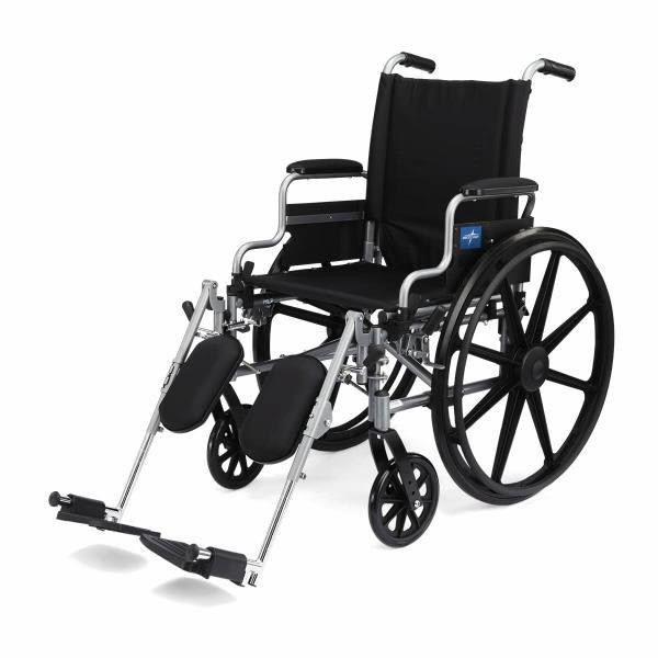 Medline Industries K4 Extrawide Lightweight Wheelchair 20 Width