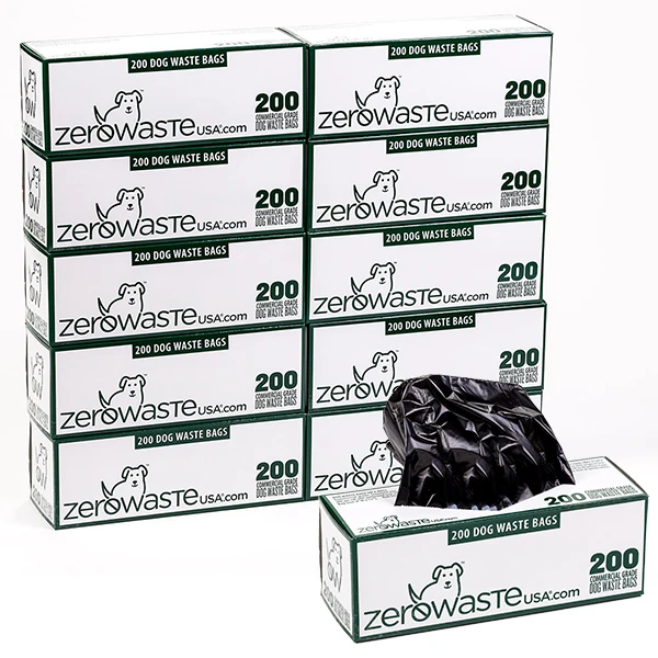 Roll Bag - Universal Fit, Strong & Thick Dog Waste Bags Case of 10 Rolls