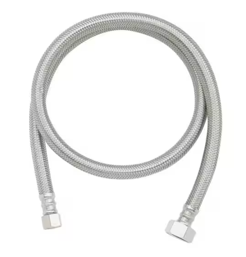 3/8 in. Compression x 1/2 in. FIP x 36 in. Braided Stainless Steel Faucet Supply Line