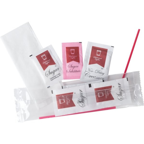 Rdi-Usa Economy Clear Condiment Kit, Case Of 500