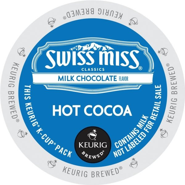 Keurig Swiss Miss Milk Chocolate Hot Cocoa Case Of 88