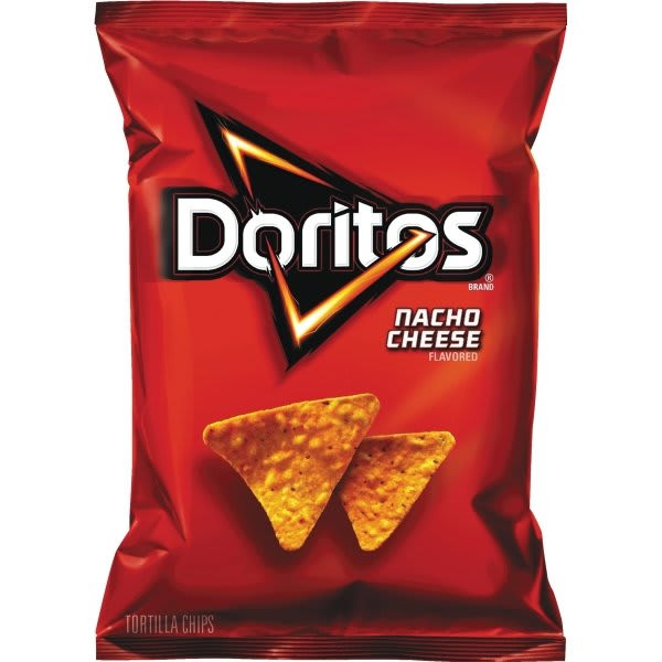 Doritos 1.75 Oz Nacho Cheese Tortilla Chips Pack Of 64