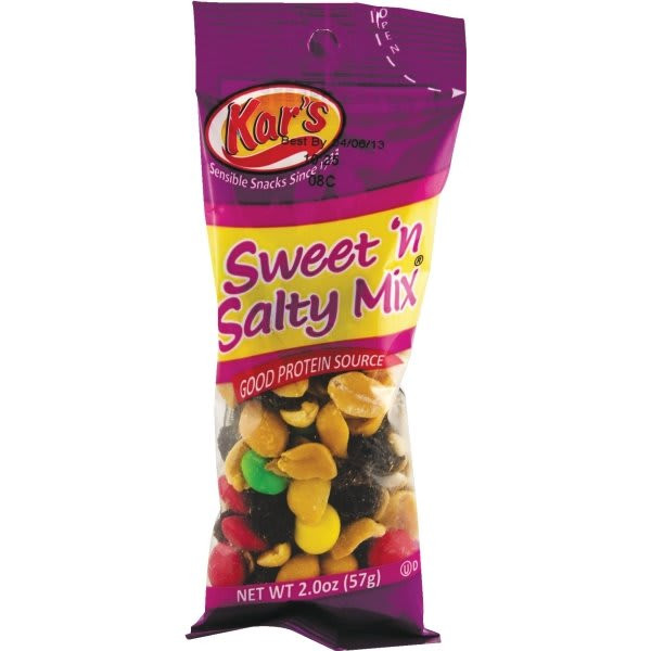 Kar's 2 Oz Sweet 'N Salty Mix Nuts Caddy Pack Of 24