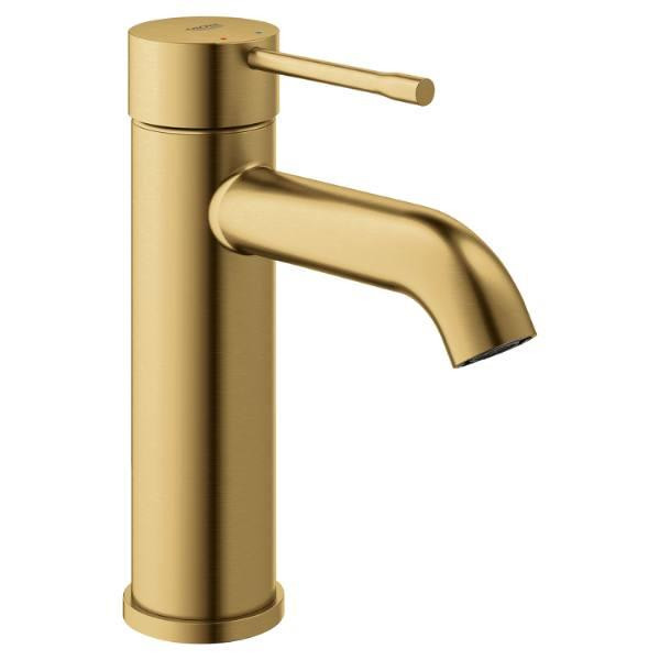 Grohe Essence New Single-Handle Straight Bathroom Faucet Brushed Cool Sunrise