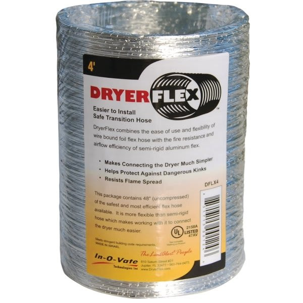InOvate 4' Of Dryerflex Transition Duct