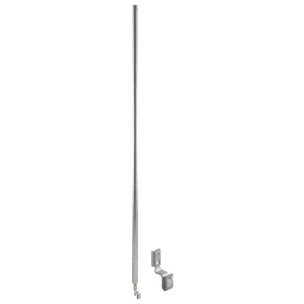 Make 2 Fit Spiral Balance, 3/8 In., W/ End Clips, Red, 15in.