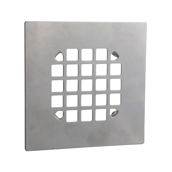 Danco 4-1/4" Square Snap-In Shower Drain Cover In Chrome