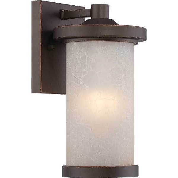 Nuvo Lighting Diego 5.5 X 10.38 In. 1-Light Outdoor Lantern (Mahogany Bronze)