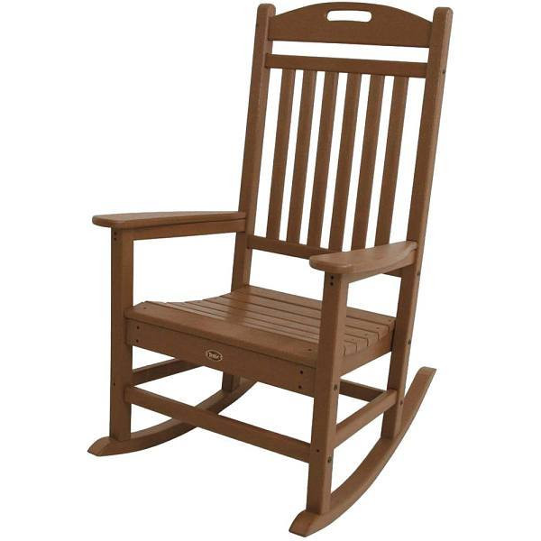 Trex Outdoor Furniture Yacht Club Tree House Plastic Outdoor Patio Rocker