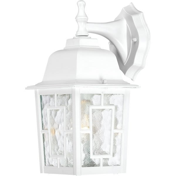 Satco Banyan 6.13 X 12.25 In. Incandescent Outdoor Wall Sconce