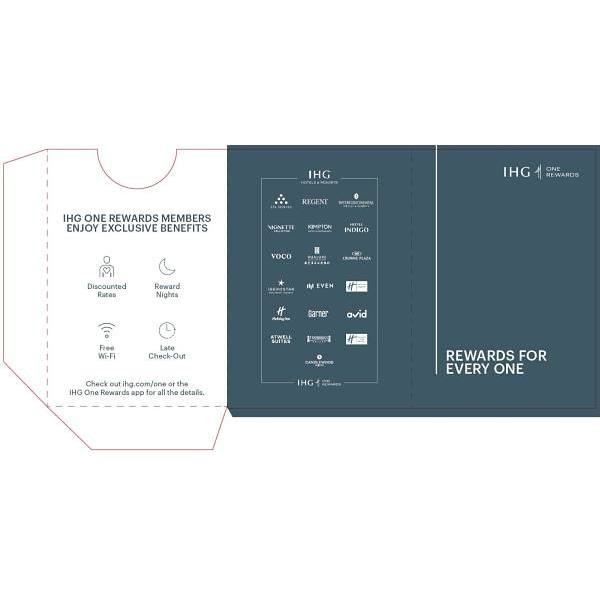 Ihg One Rewards Key Wallet - Pocket Case Of 1000