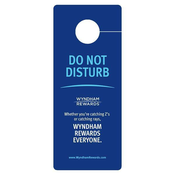Wyndham Rewards Dnd Do Not Disturb Case Of 100