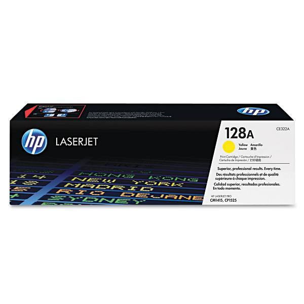 HP 128a Yellow Original Laserjet Toner Cartridge