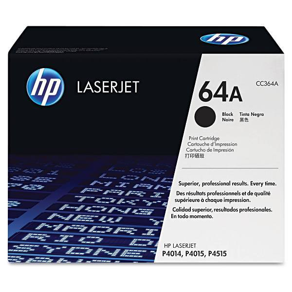 HP 64a Black Original Laserjet Toner Cartridge