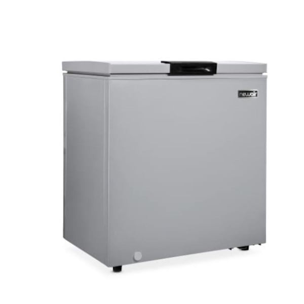 Newair Mini Deep Chest Freezer, 5 Cu. Ft. - Cool Gray