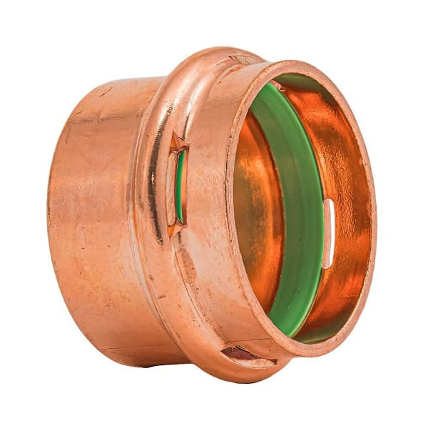 Quickfitting Surepress 1-1/4" Press Copper Cap Fitting