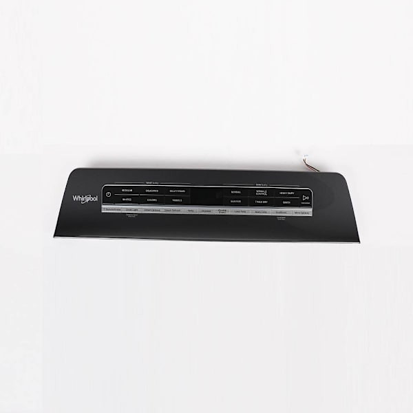 Whirlpool Replacement Stainless Steel Control Panel For Dryer, Part # W11419059