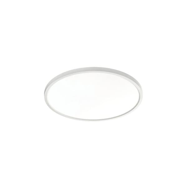 Afx Edge Round 24" LED Flush Mount White 120-277v 27/30/35/40/50k