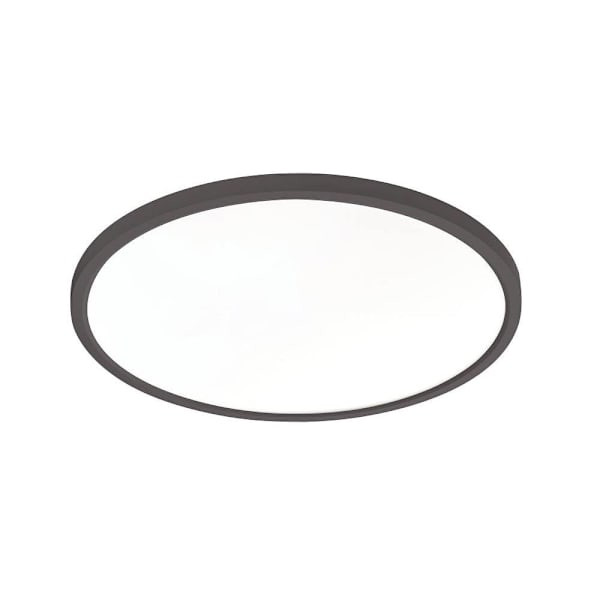 Afx Edge Round 20" LED Flush Mount Black 120-277v 27/30/35/40/50k