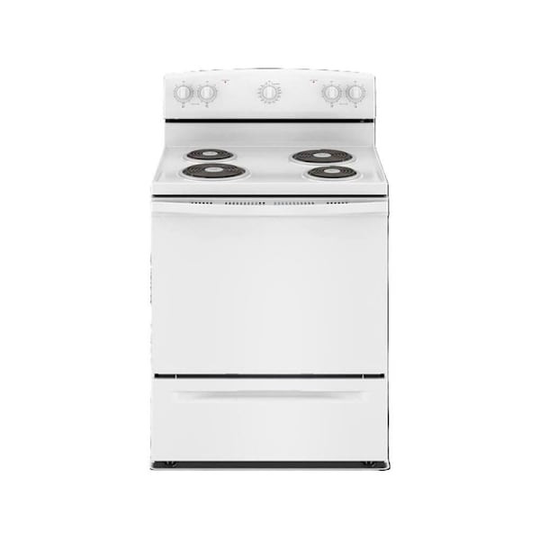Conservator 30" Freestanding Electric Range White