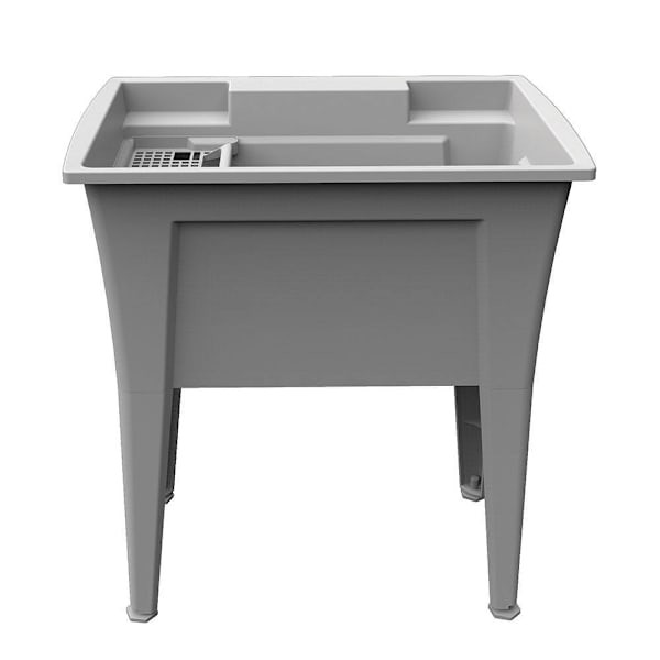 Rugged Tub 32"X22" Granite Freestanding Utility/Laundry Sink