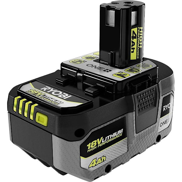 Ryobi One+ 18v 4.0 Ah Lithium-Ion High Performance Battery, Package Of 2