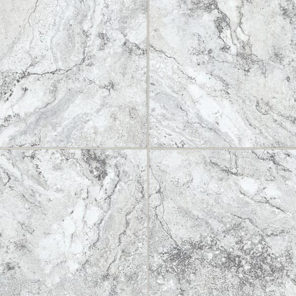 Armstrong Flooring Alterna Gravity Tile, White, 16" X 16", Case Of 25