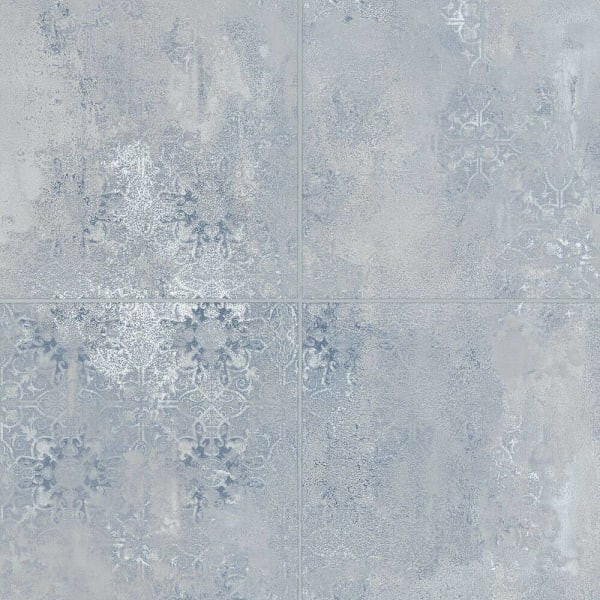 Armstrong Flooring Alterna Lost Empire, Nocturnal Blue, 16" X 16", Case Of 25