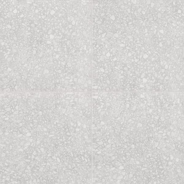 Armstrong Flooring Alterna Palazzo Terrazzo Tile, Chiaro, 16" X 16", Case Of 25