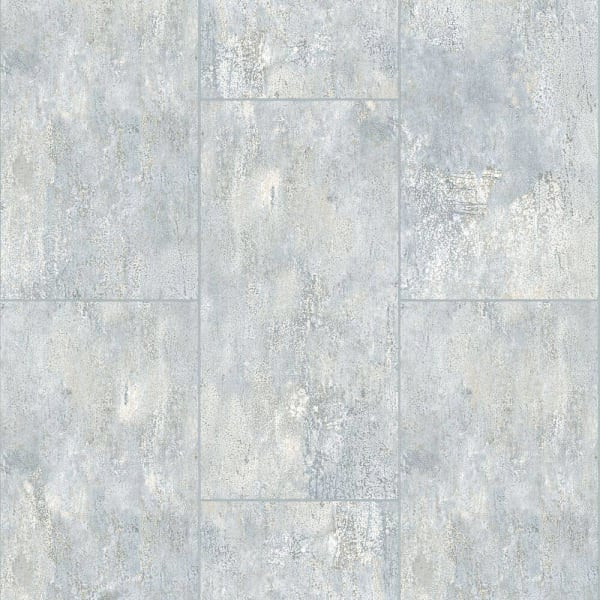 Armstrong Flooring Alterna Artisan Forge Tile, Melted Ice, 12" X 24", Case Of 24