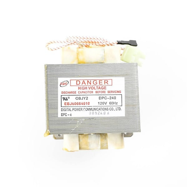 GE Replacement Transformer Hight Voltage For Microwave Part # Wb27x37960