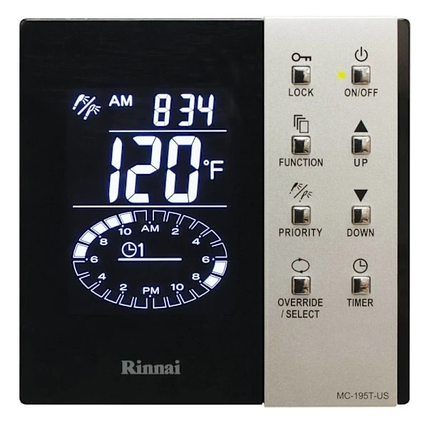 Rinnai Wired Temperature And Re-Circulation Controller