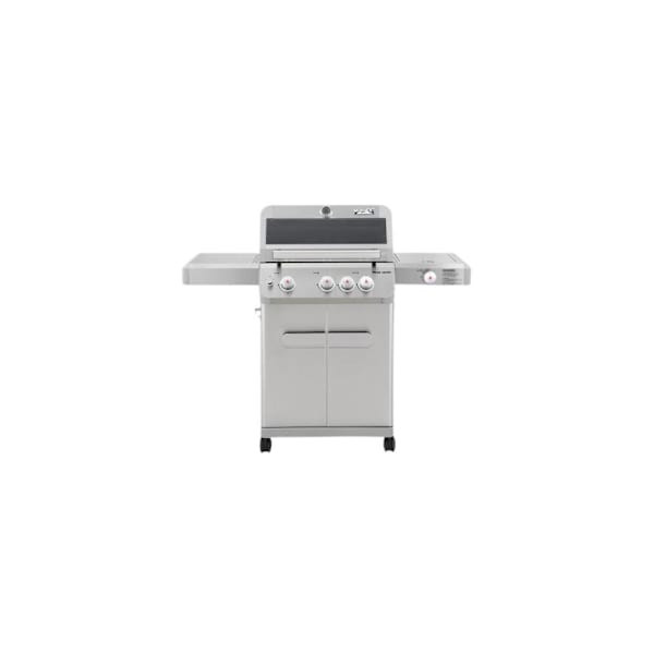Monument Grills Mesa 4-Burner Propane Ss Broil Zone Clear View Lid LED Controls