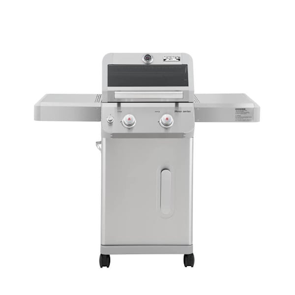 Monument Grills Mesa 2-Burner Propane Ss Clear View Lid And LED Controls