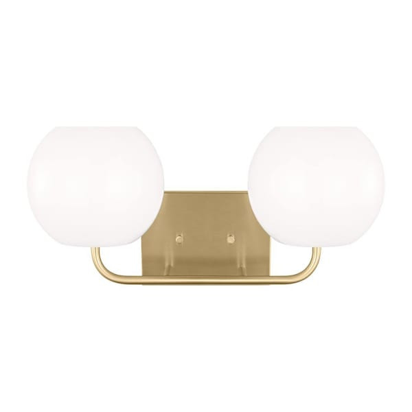 Generation Lighting Rory 2-Light Satin Bronze Vanity Light With LED Bulbs