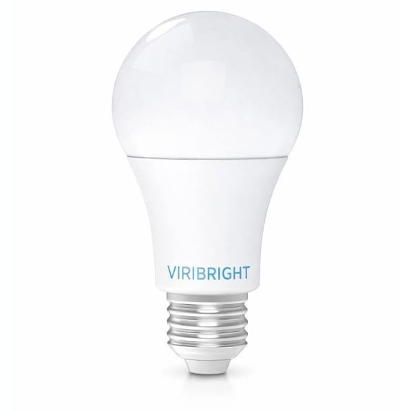 Viribright 9 Watt A19 LED Bulb, E26, Non-Dimmable, 4000k, Package Of 4