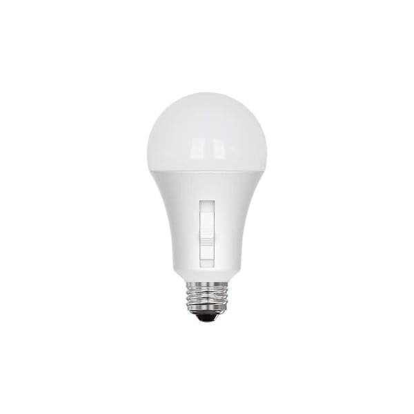 Viribright 9 Watt A19 LED Bulb, E26, Non-Dimmable, Selectable Cct, Package Of 2