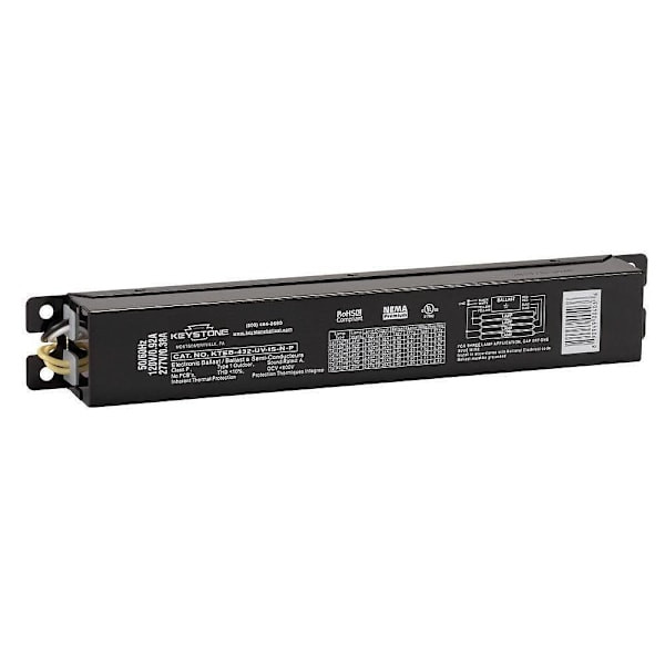 Keystone Technologies T8 Electronic Fluorescent Ballast 4 X F32t8 120-277v Input