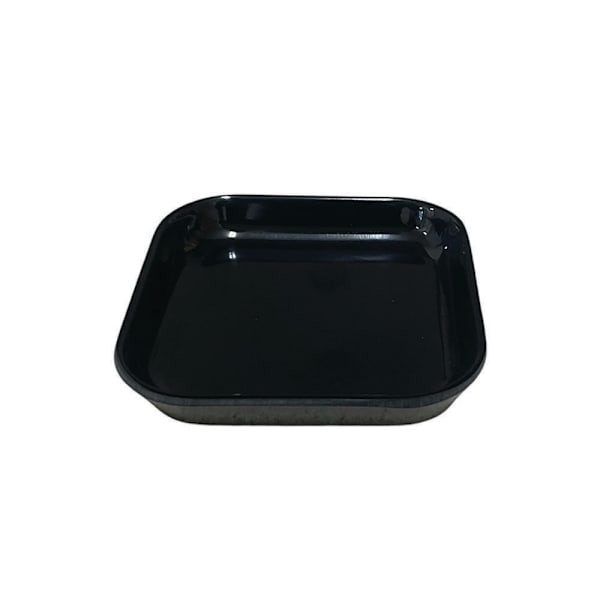 Fortis Melamine Soap Dish - Black - Newport Case Of 24