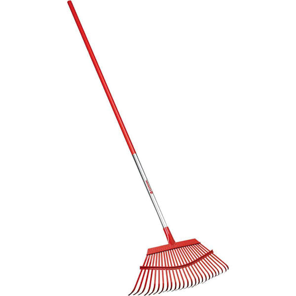 Corona Tools Fixed Tine Leaf Rake 19 In. Head 25 Tines Aluminum Handle