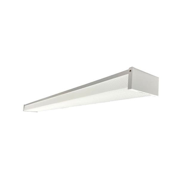 Precision 4' LED Square Wraparound, Prismatic Lens, Adjustable Lumens And CCT
