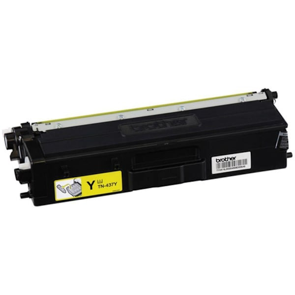 Brother Tn437y Original Ultra High Yield Laser Toner Cartridge Yellow