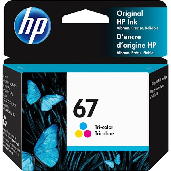 HP 67 Original Inkjet Ink Cartridge Tri-Color