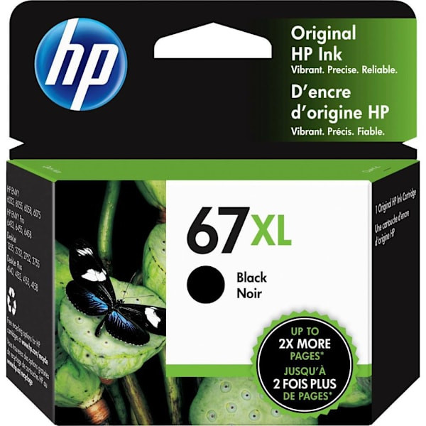 HP 67xl Original High Yield Inkjet Ink Cartridge Black