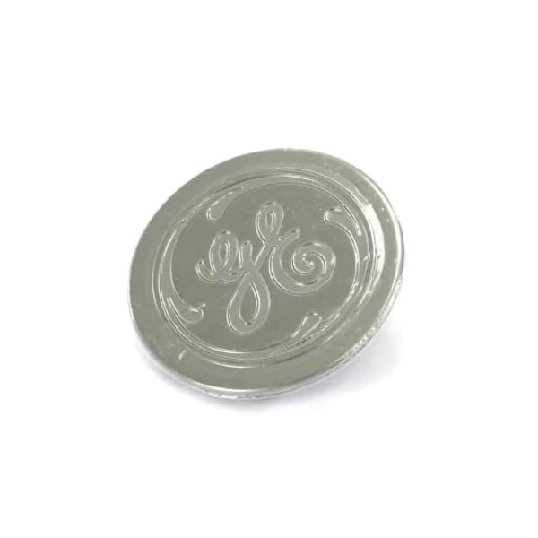GE A Badge Flat Chrome
