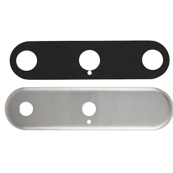 Bestcare Repl Faucet Obround Escutcheon And Gasket, 8" (Single Temp)