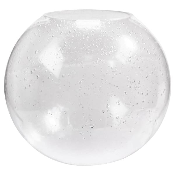Design House Gracelyn 6" Replacement Seedy Clear Globe Glass Shade