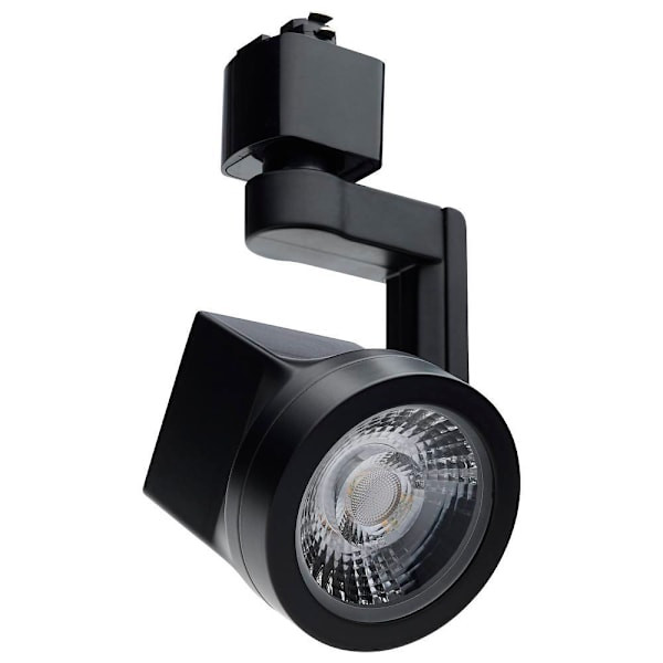 SATCO LED Track Head, Lantern, 36 Deg Beam Angle, 3000k, 12 Watt, Black