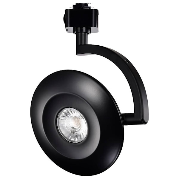 SATCO LED Track Head, Orb, 36 Deg Beam Angle, Selectable Cct, 12 Watt, Black