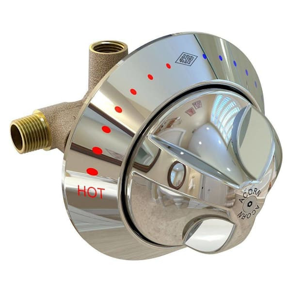 Bestcare Whitehall Ligature-Resistant Shower Valve Ada Tri-Lever Handle